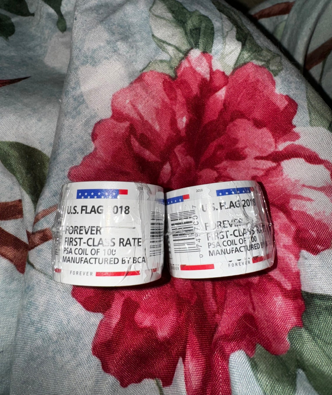 1 Rolls of 100 Forever Stamps Flag Stamps Fast Shipping Etsy