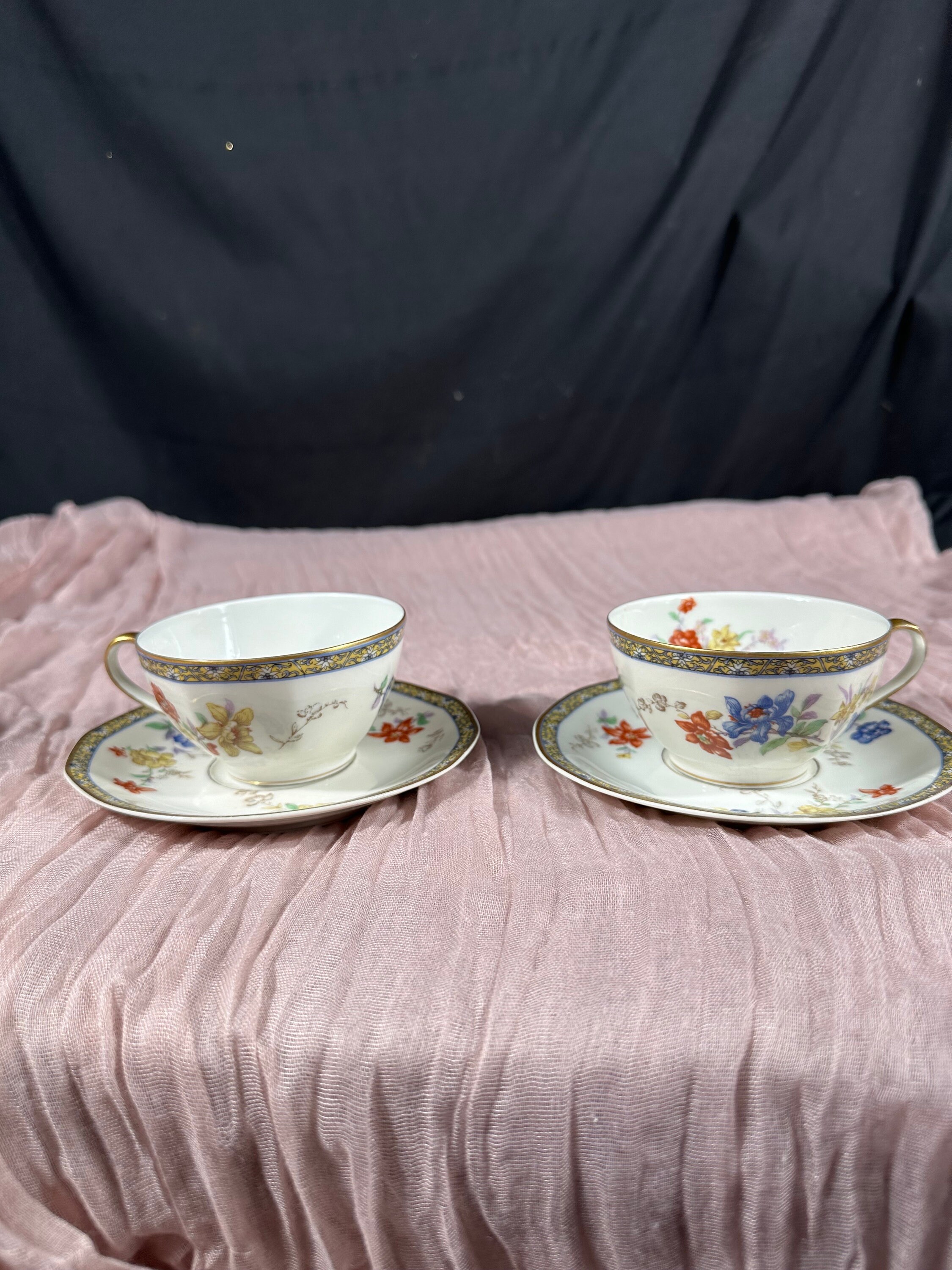 Theodore Haviland Teacup and Saucer - Etsy Theodore Haviland Teacup and Saucer - Etsy