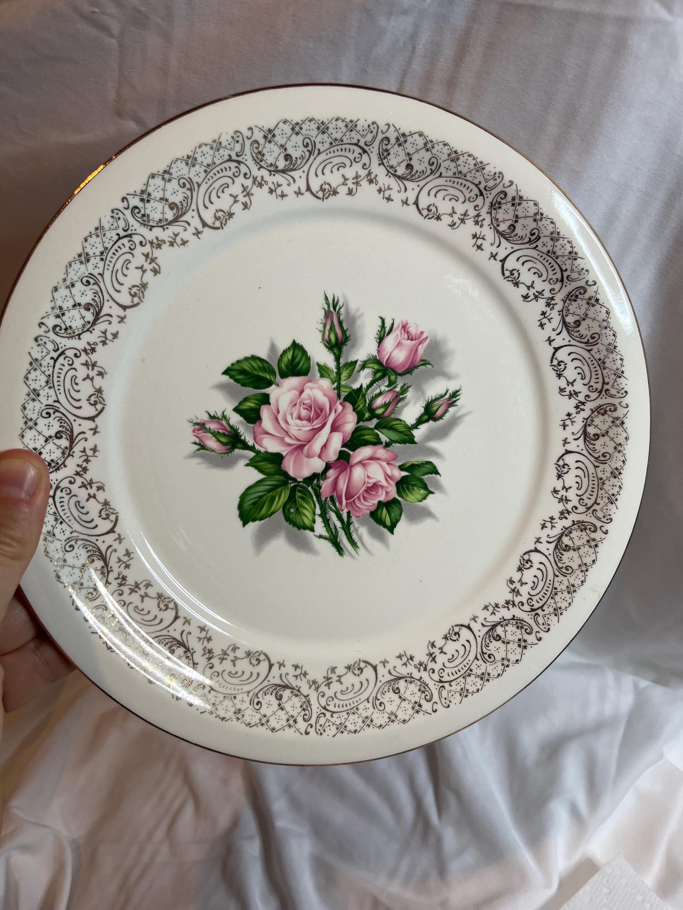   Rose China プレート 花柄 陶器製4枚 il_fullxfull.6871816496_std2.jpg