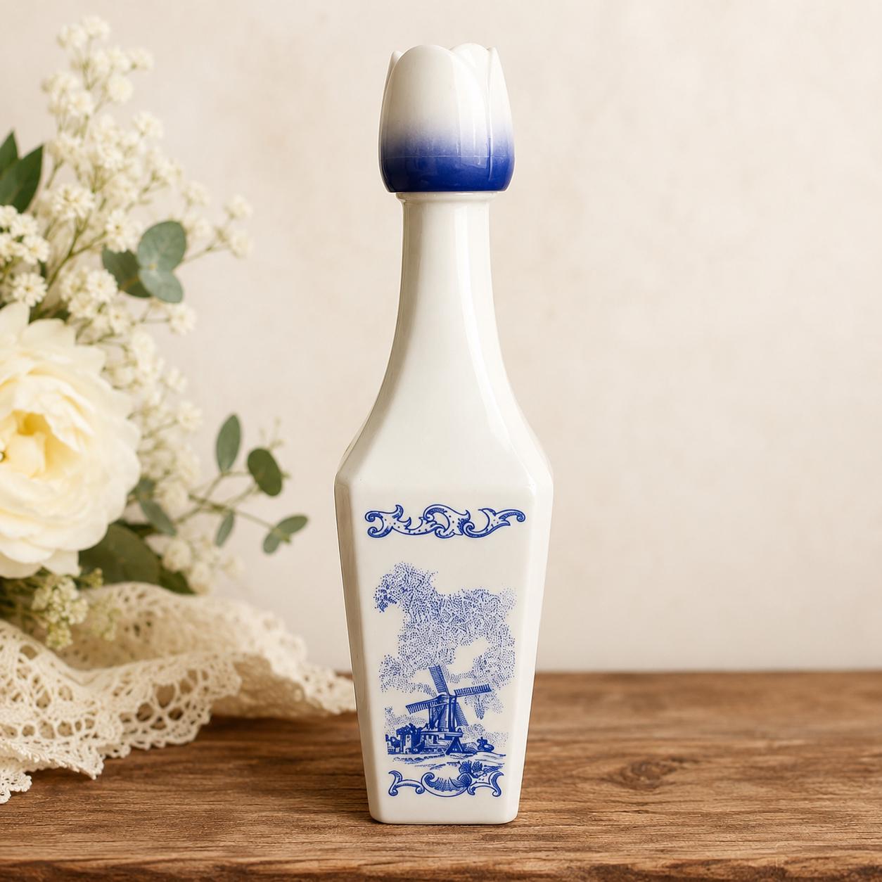 Delft Liquor Bottle - Etsy Canada