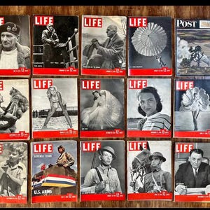 1940s Life Magazine - Etsy