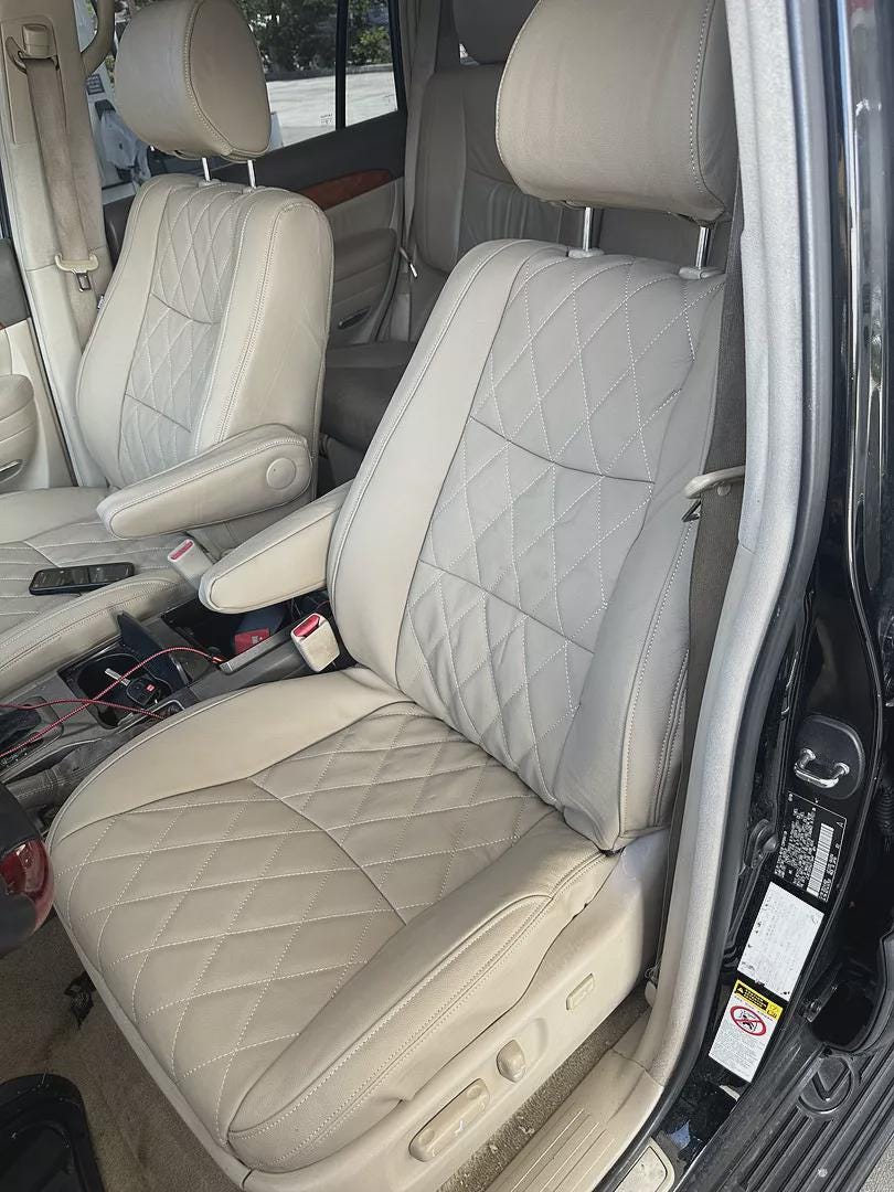 Full Set For Hyundai Kona Seat Covers 2018-2025,Waterproof Nappa