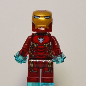 Lego Minifigure Iron Man Mark 50 Suit Authentic Lego Tony Stark