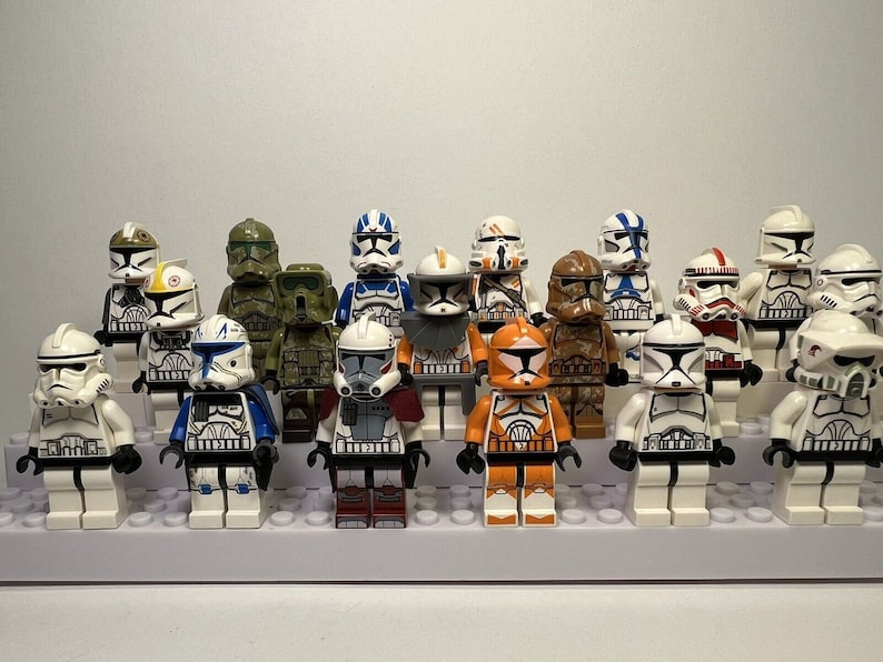 Lego Star Wars Clone Trooper Minifigure blind Bag Authentic Mystery 1