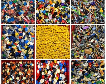 Lego Minifigure Parts Lot (You Pick) Hair Torso Legs Helmet Hat Bulk Mystery Random City Star Wars Creator Building Authentic