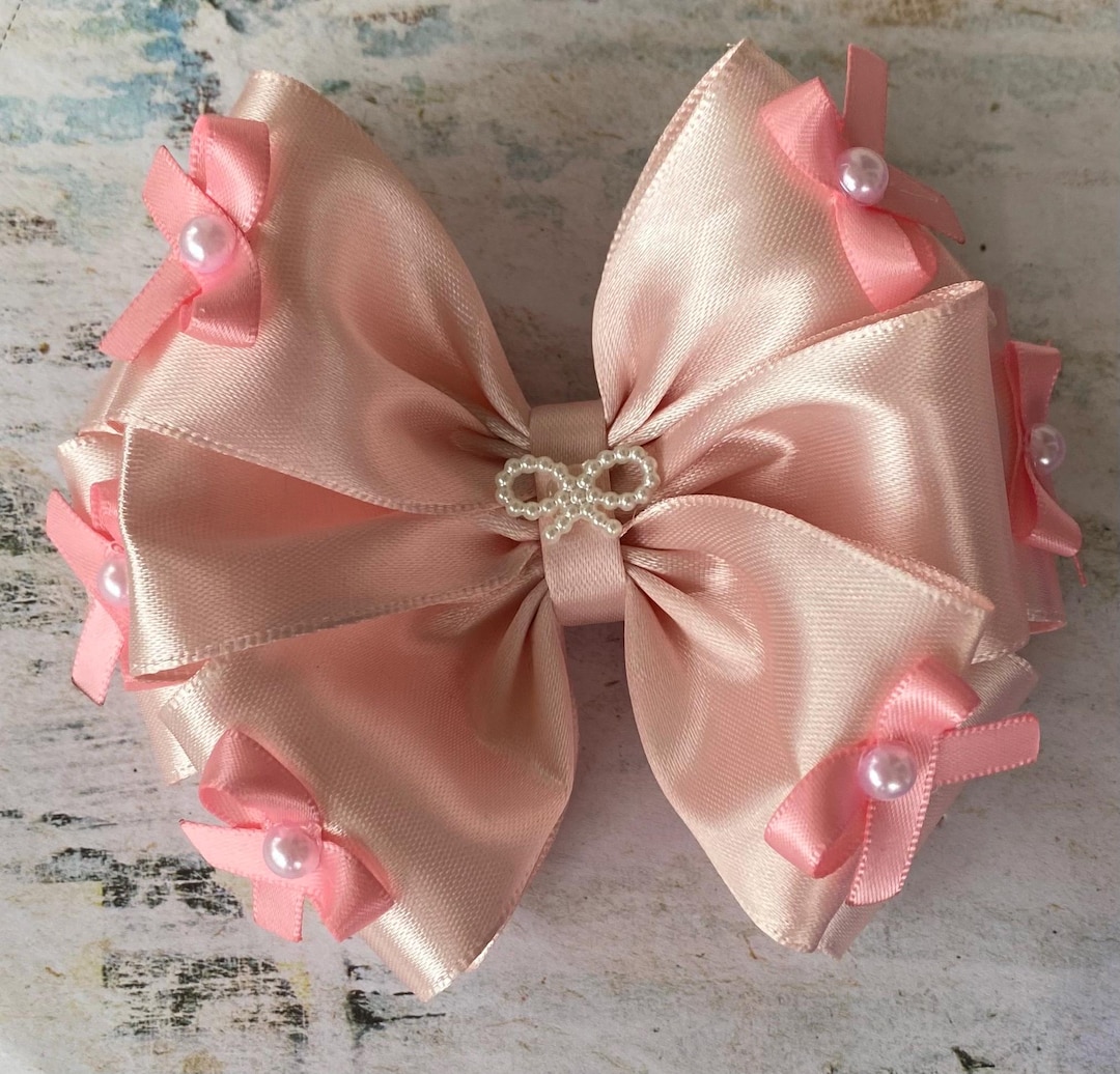 Big Bow Accent - Powder Pink main image 0