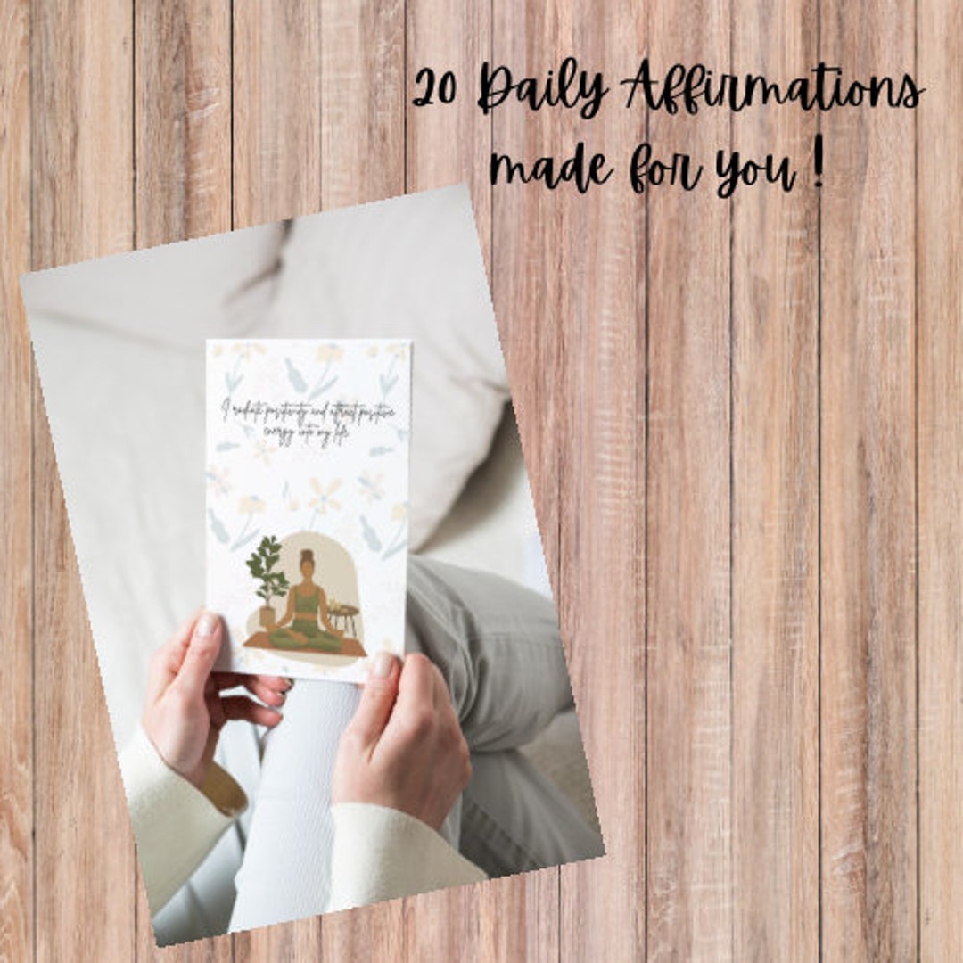 Empowerment Cards, Affirmation Printable, Daily Affirmations for Women ...
