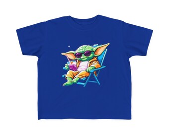 Toddler's Summer Time Baby Yoda Tee