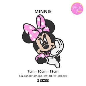 Minnie Embroidery Design