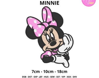 Minnie Embroidery Design