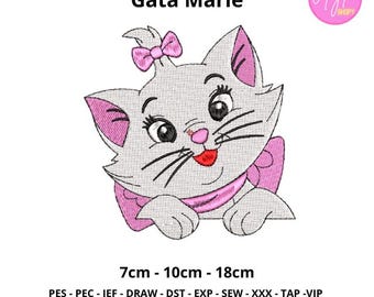 Gata Marie Embroidery Design