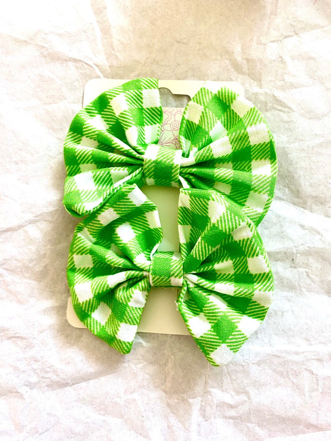 A Set of 4 Alligator Hair Clips/bows, Hair Bows, Alligator Hair Clips