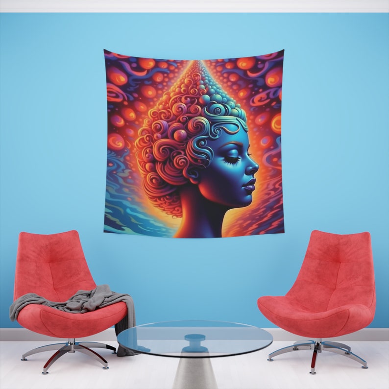 Modern Wall Decor, Outdoor Tapestry, Psychedelic Tapestry, Cool Mother