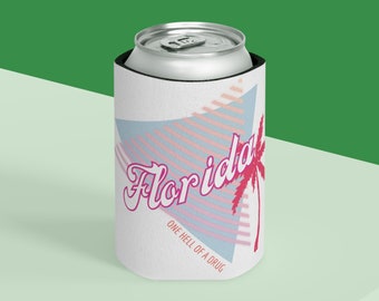 Florida!!!, Can Cooler, Koozie, Bachelorette Party, Girls Trip, TTPD Swiftie, Vacation, Boating, Soda, Sparkling Water, Drink Holder, Eras