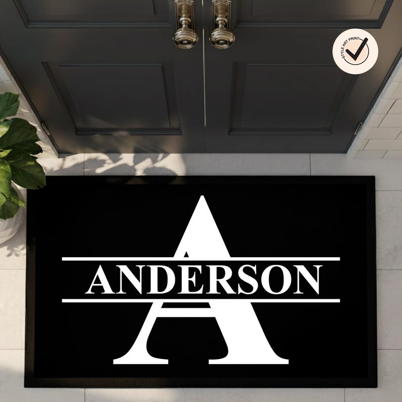Personalized Family Doormat SVG Bundle | Welcome Mat Designs, 6 Files ...