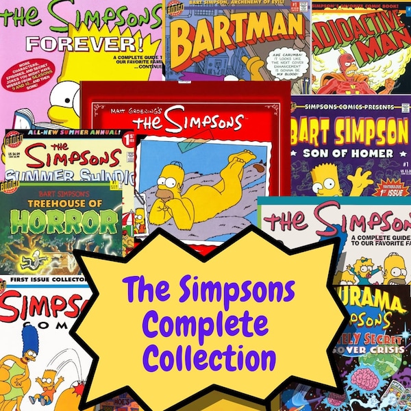 The Simpsons Comics Book