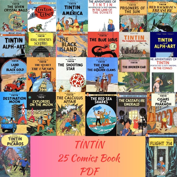 Tin Tin Comics Book