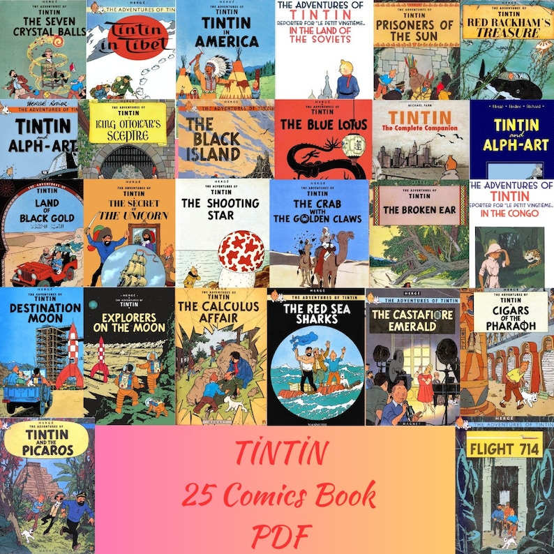 Tin Tin Comics Book image 1