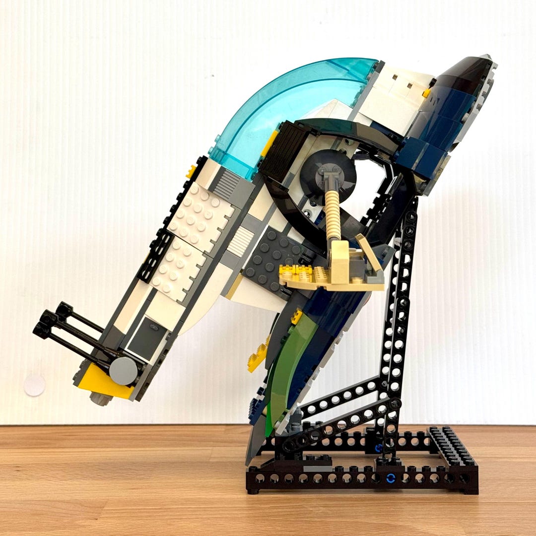 Display Stand for 7153 Jango Fett's Slave Starship I US Seller