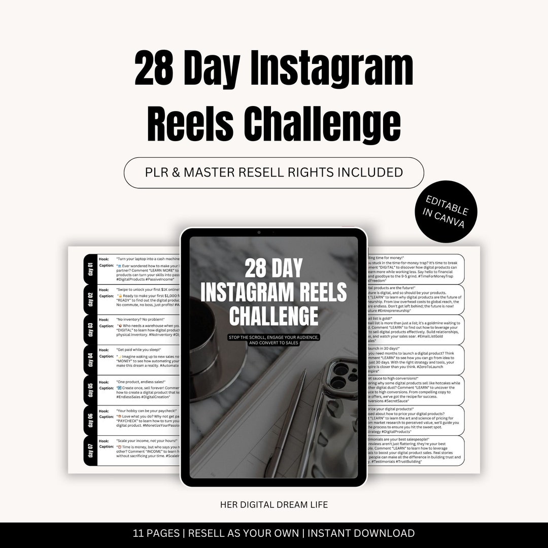 Done for You Captions and Hooks for Social Media With Master Resell ...