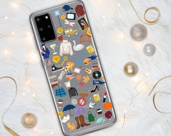 Grillig doorzichtig Gilmore Wonderland-telefoonhoesje voor Samsung