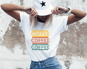 Coffee, Coffee, Coffee Crop Top Tee: Channel Your Inner Lorelai Gilmore