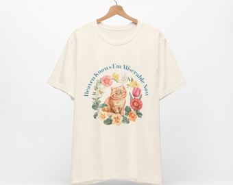 Heaven Knows I'm Miserable Now - Unisex Jersey Short Sleeve Tee
