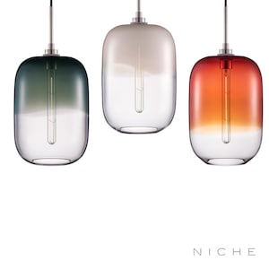 Balon Grand Ombra Pendant Light from Niche - Handblown Glass - Made in the USA