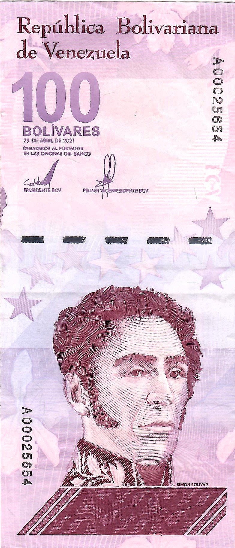 Venezuela 100 Bolivar Digitales, 2021, P-119, UNC - 10 PCS - Foto 14