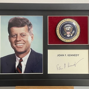 Jfk autograph - Etsy 日本