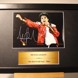 Michael jackson autograph - Etsy 日本