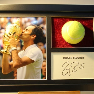 ロジャーフェデラー　直筆サイン入りボールRoger Federer signed Roger federer signed tennis ball - Etsy 日本