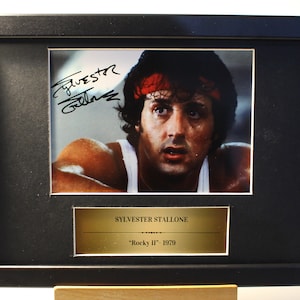 Sylvester stallone signed - Etsy 日本