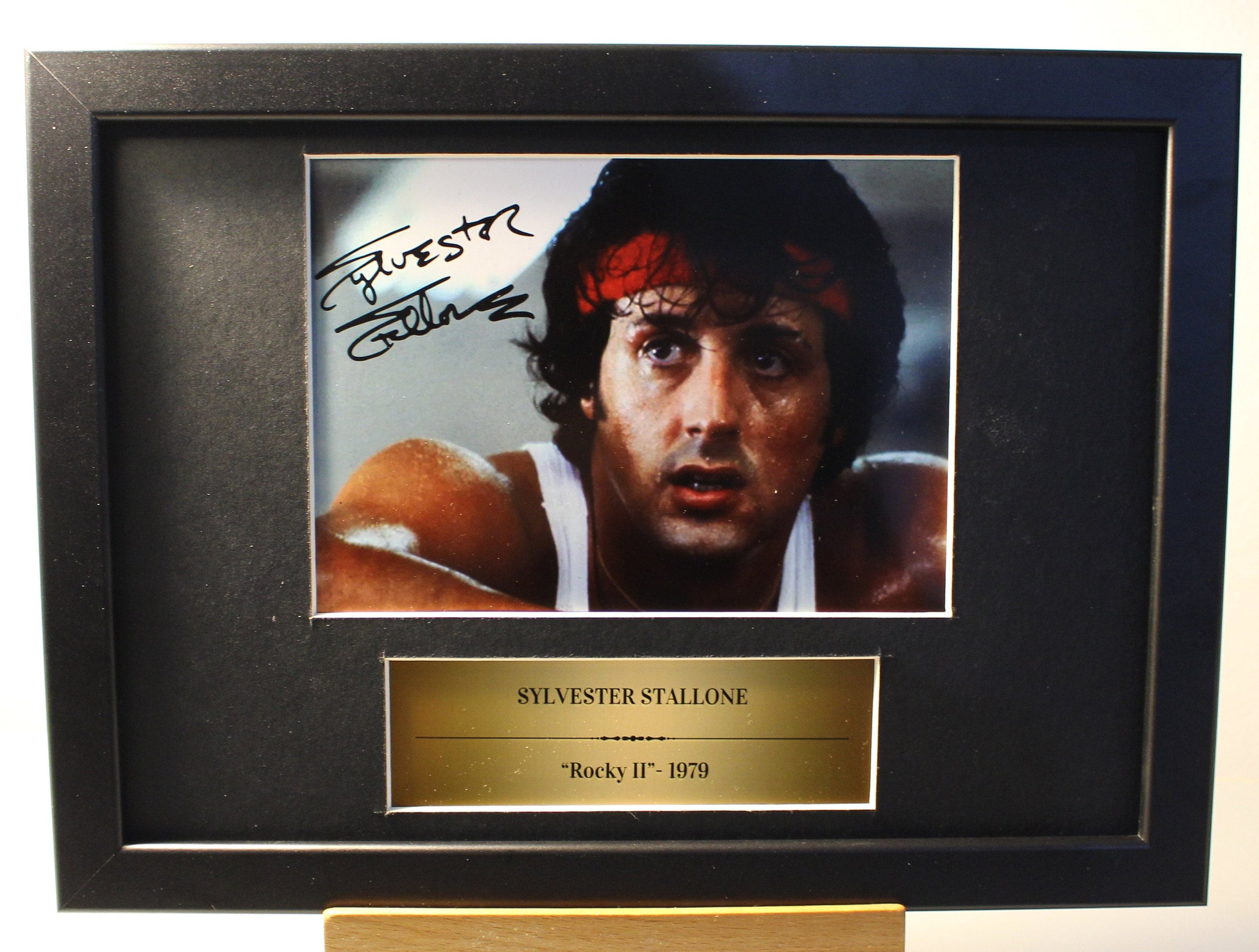 Sylvester stallone signed - Etsy 日本