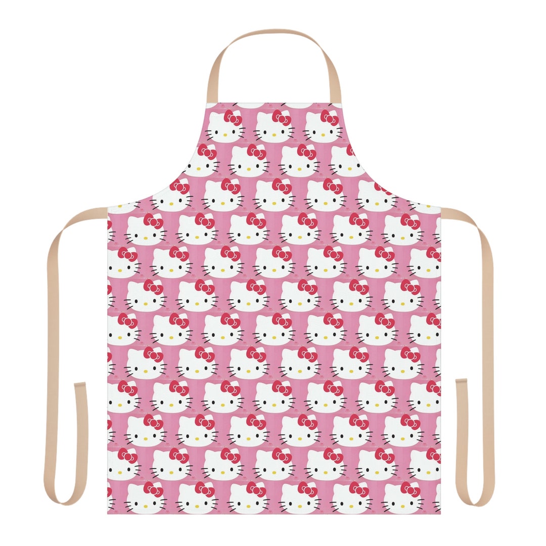 Hello Kitty Apron Etsy