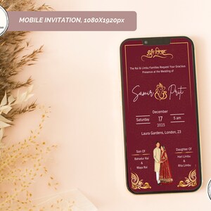 Nepali Wedding digital Invitation