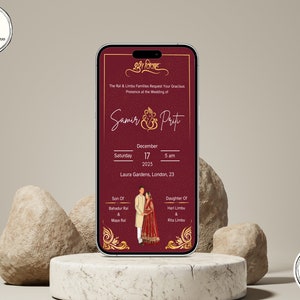 Nepali Mobile Wedding Invitation