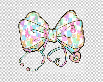 Easter Nurse PNG, RN Bunny Design, Nurse Life Spring Shirt File