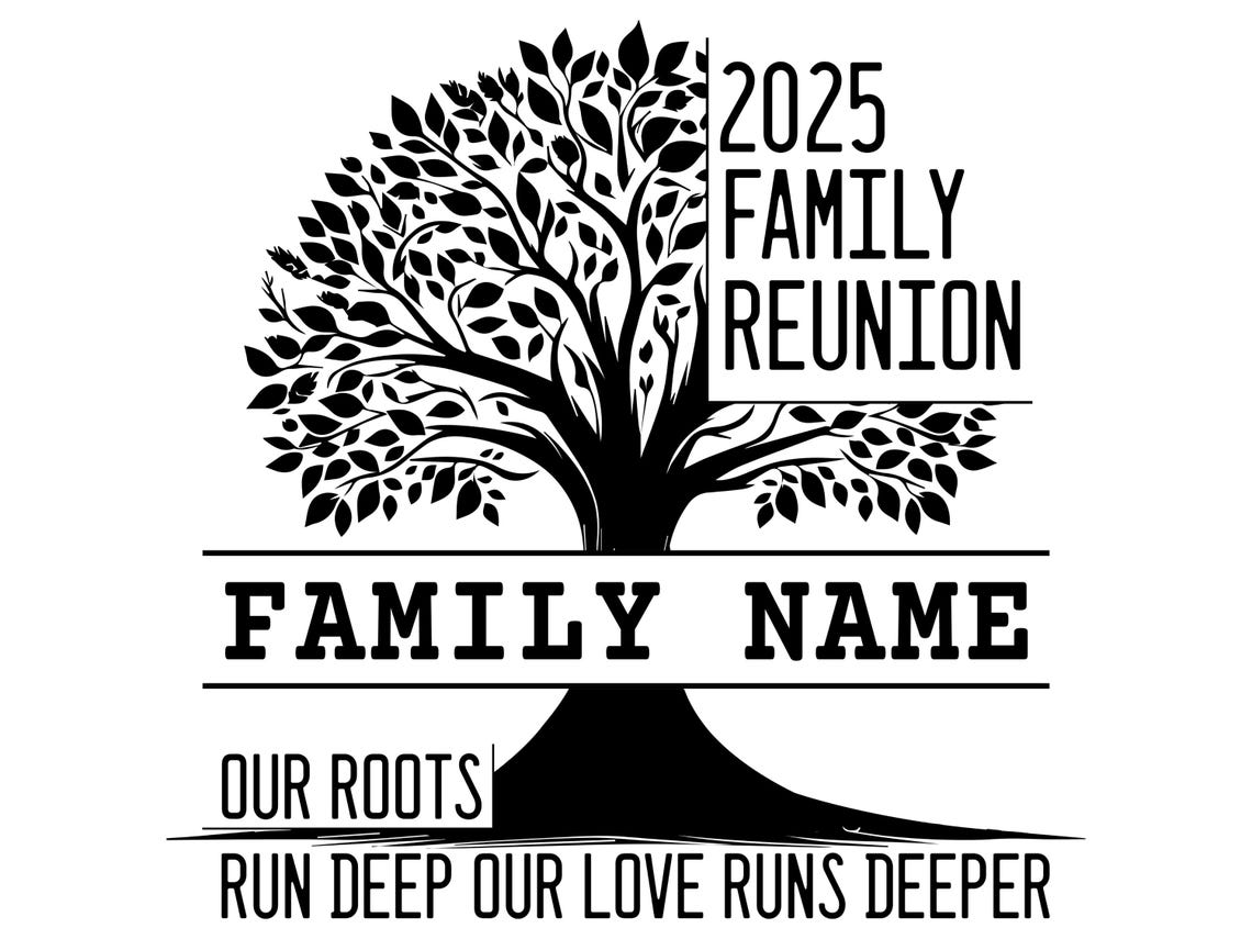 Custom Family Reunion SVG, Our Roots Run Deep Family Reunion SVG ...