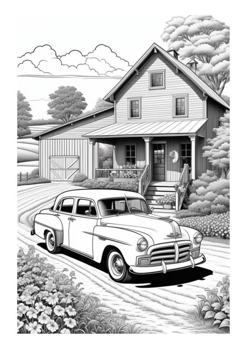 30 Country Farm Coloring Pages - Il 794xN.5674475436 5nmg 