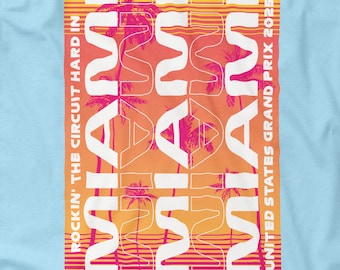 Formel 1® Miami Grand Prix TShirt | F1 Racing Merch und Geschenke für Rennfans