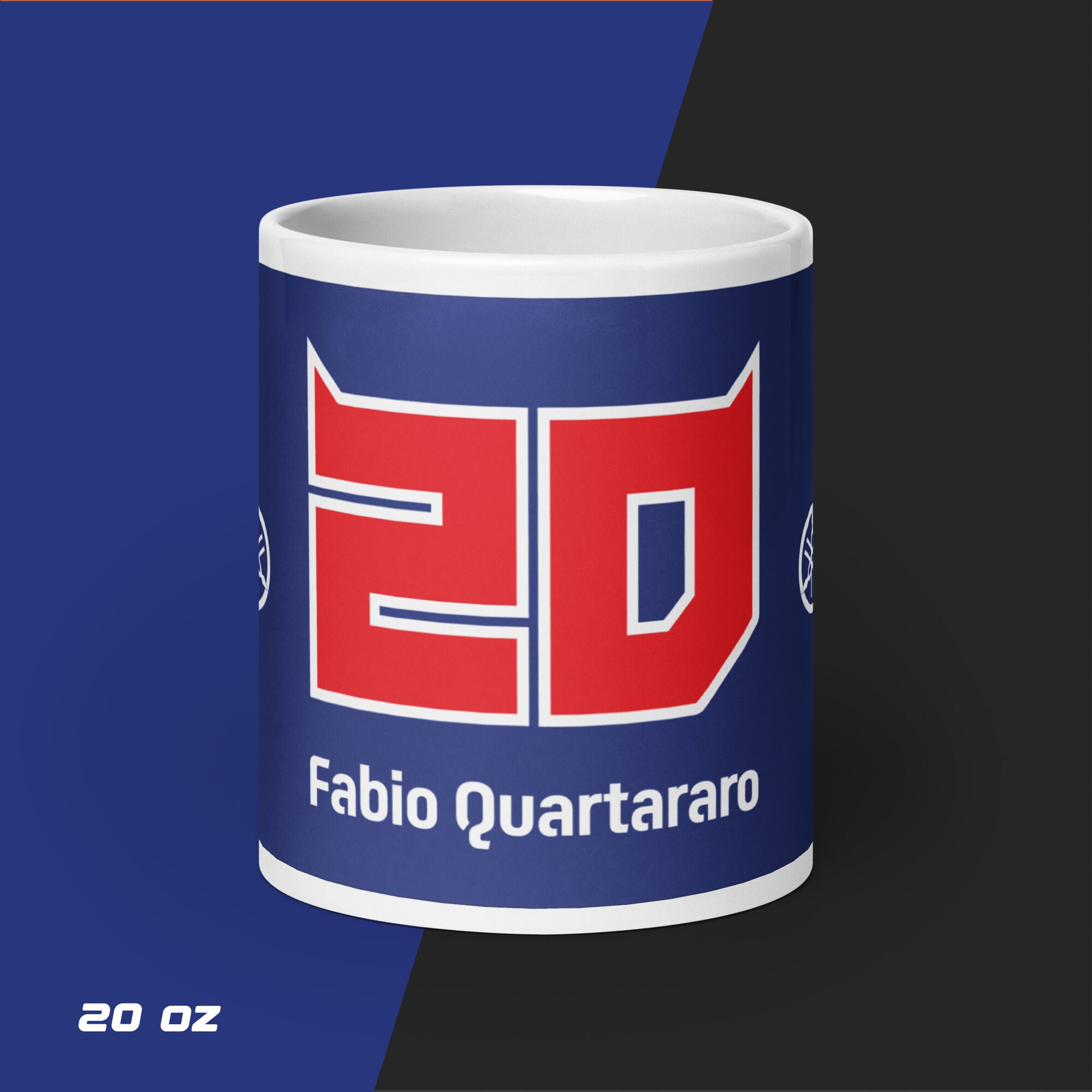 Motogp™ Fabio Quartararo of Yamaha Racing Coffee or Tea Mug ...