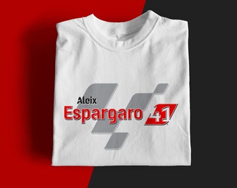 MotoGP ™ Aleksandr Espargaro Shirt | Aprilia Racing T-Shirt | Motorrad Racing Merch und Geschenke für Rennfans