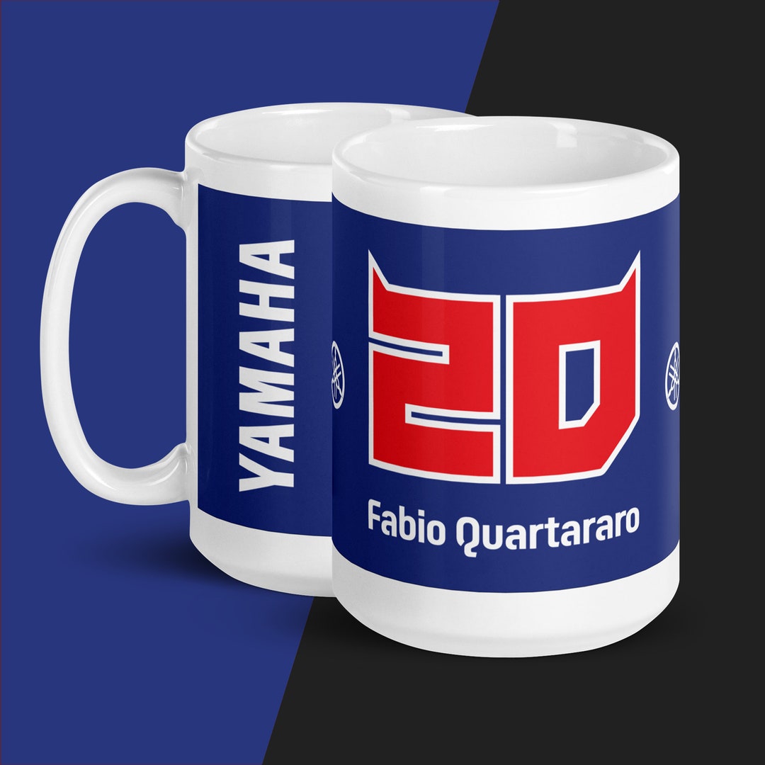 Motogp™ Fabio Quartararo of Yamaha Racing Coffee or Tea Mug ...