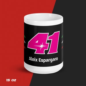 MotoGP™ Aleix Espargaró of Aprilia Racing 15 oz. Coffee or Tea Mug—Front View