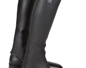 Huntley Equestrian Custom Fit Premium Leather Half Chaps