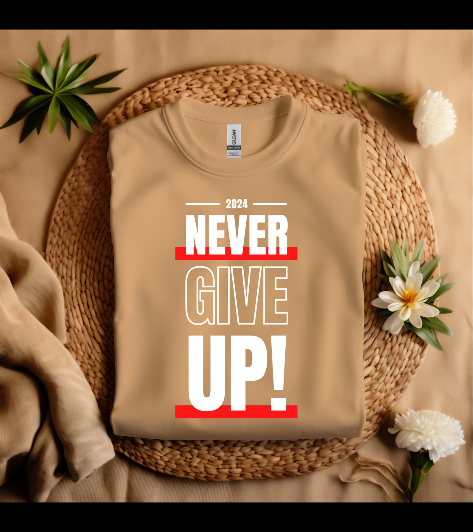2024 Never Give up Shirt, Don't Give up Shirt, Power Shirt, Motivation ...