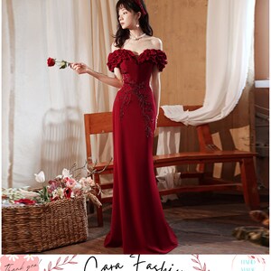Red Roses Prom Dress Etsy Singapore