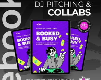 Booked & Busy | Email Templates for DJs | eBook | DJ Business Templates | Instant Download