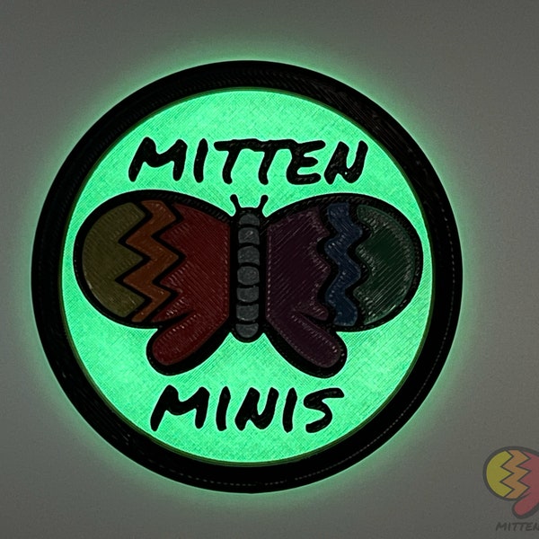 Mitten Minis - disc golf mini marker